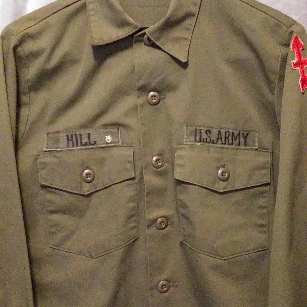 Vintage U.S. Army Nat'l Guard Infantry Shirt Jacket - Picture 1 of 8